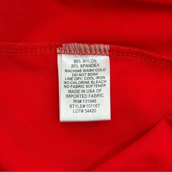 Jude Connally Kristen Dress Jude Cloth Sleeveless Poppy Orange Small EUC - Picture 2 of 11